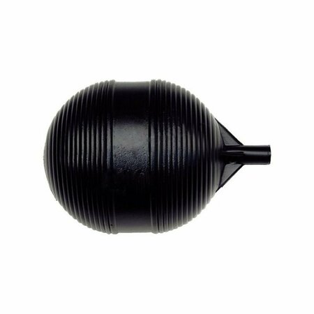 AMERICAN IMAGINATIONS Plastic Black Toilet Float Ball AI-38650